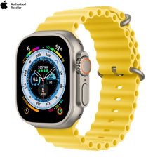 Dong ho thong minh Apple Watch Ultra – GPS Cellular 49mm – Titan Case With Ocean Band VN vang